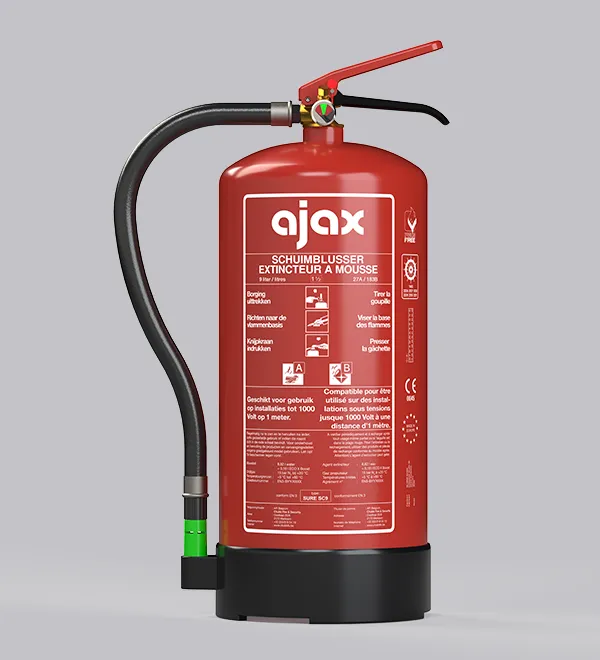 Ajax 9 liter PFAS-vrije schuimblusser SURE-SC9