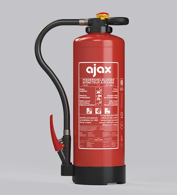 9kg Ajax Poederblusser Ajax-PROF-PHP9