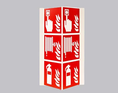 Pictogrammen brandblussers