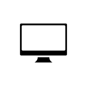 Pictogramme écran d'ordinateur
