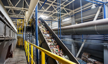 Usine de recyclage