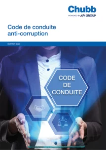 plaquette code de conduite anti corruption Chubb Delta