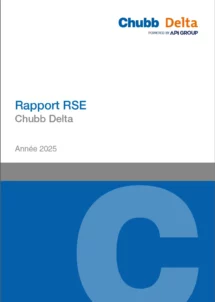 Découvrez le rapport RSE 2025 de Chubb Fire & Security France et nos engagements pour un avenir plus durable.