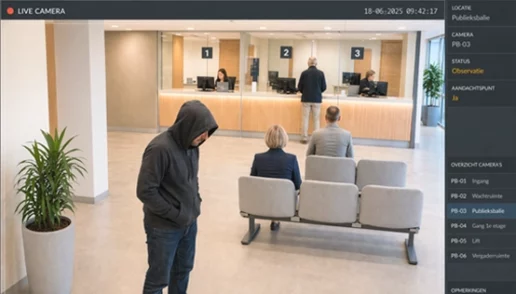 Pre-overval beveiliging voor publieksbalies en wijkteams