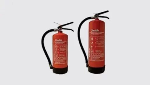Water-based Fire Extinguishers: compact Hydrospray® fire extinguisher from Chubb
